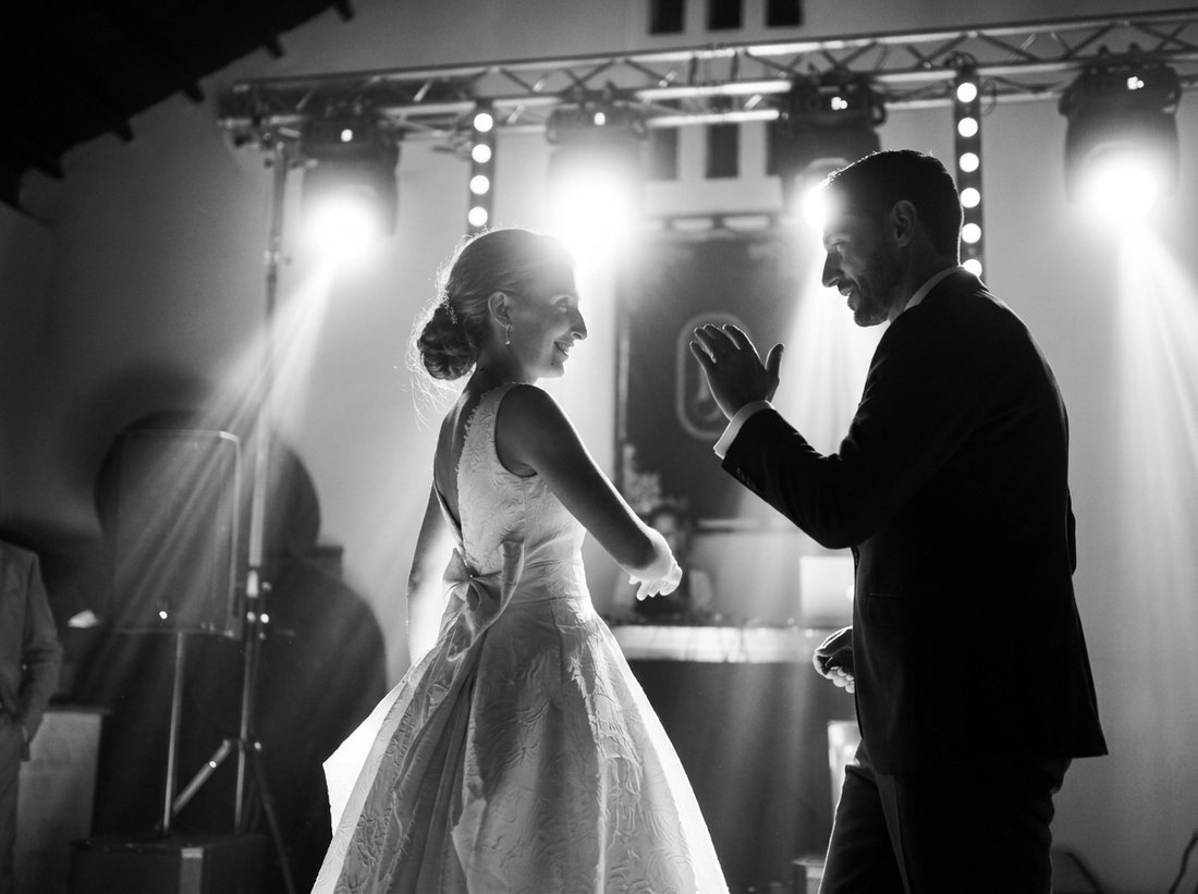 Pareja en su primer baile